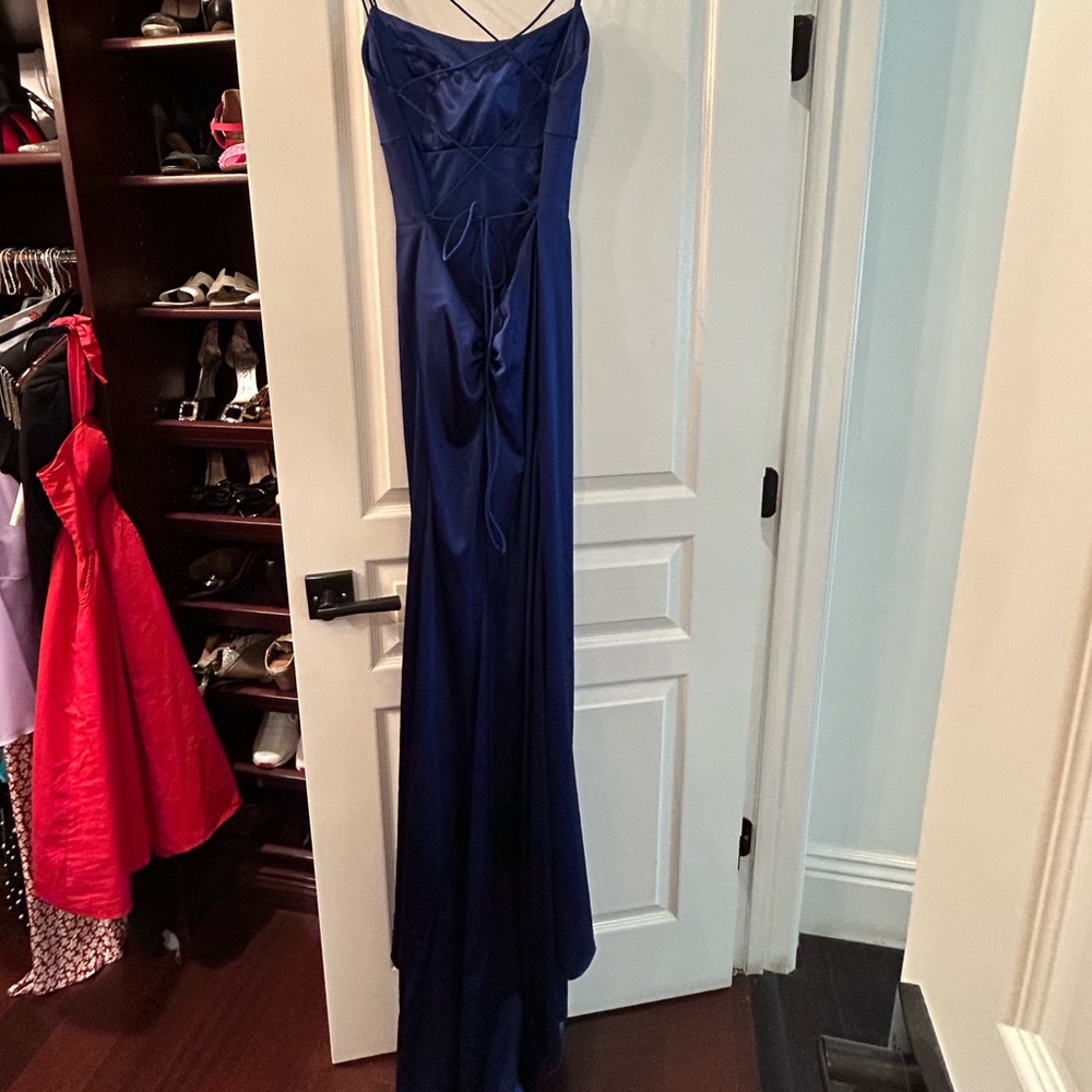 Sherri Hill Blue Gown